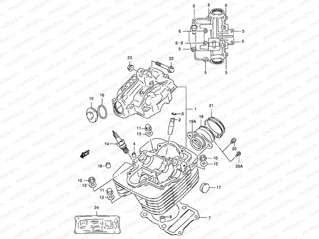 1 - CYLINDER HEAD