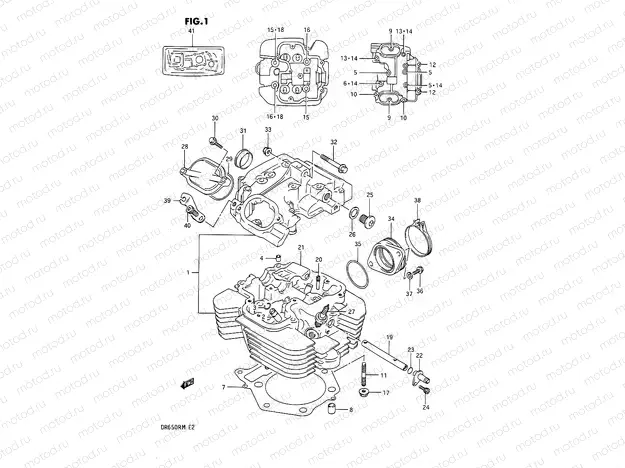 1 - CYLINDER HEAD