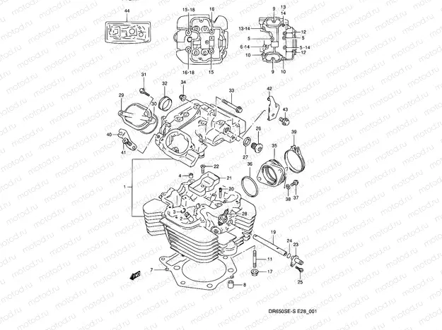 1 - CYLINDER HEAD