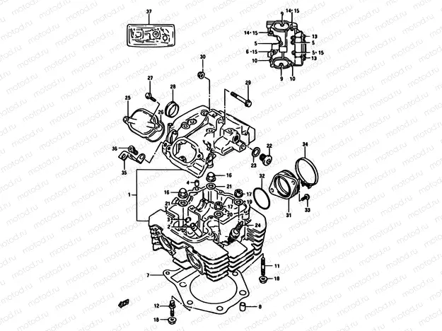 1 - CYLINDER HEAD