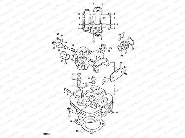 1 - CYLINDER HEAD