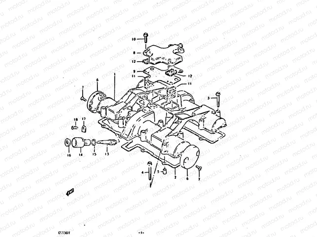 1 - CYLINDER HEAD COVER