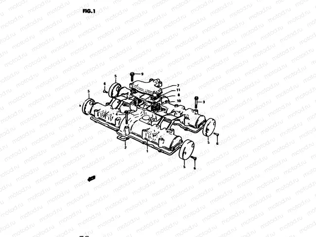 1 - CYLINDER HEAD COVER