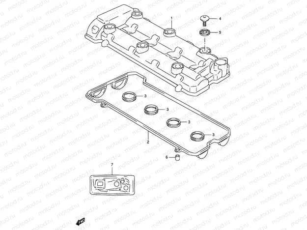 1 - CYLINDER HEAD COVER