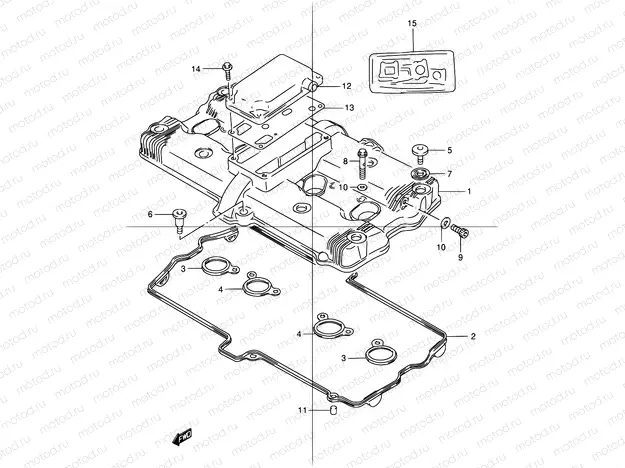 1 - CYLINDER HEAD COVER