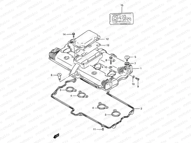 1 - CYLINDER HEAD COVER