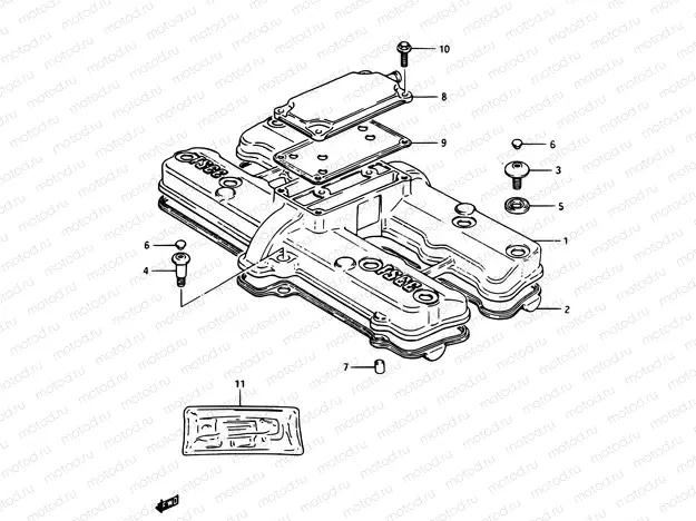 1 - CYLINDER HEAD COVER