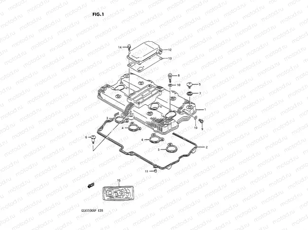 1 - CYLINDER HEAD COVER