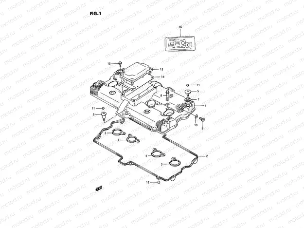 1 - CYLINDER HEAD COVER