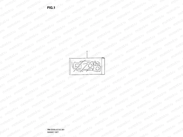 1 - GASKET SET