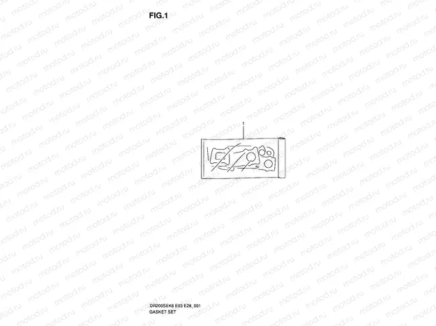 1 - GASKET SET