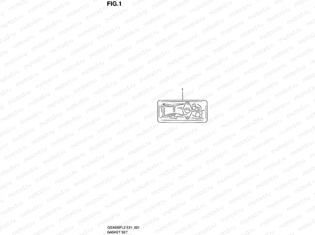 1 - GASKET SET