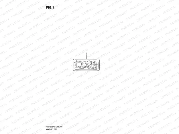 1 - GASKET SET