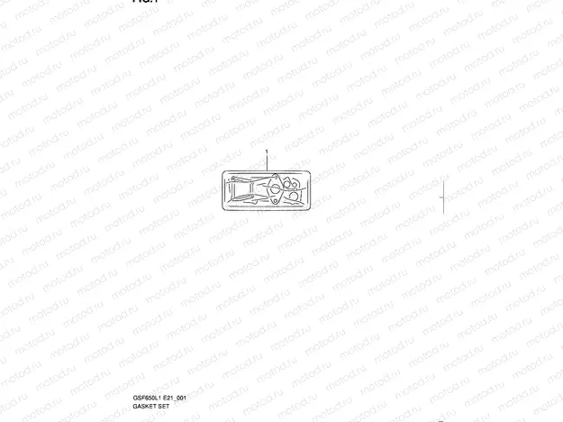 1 - GASKET SET