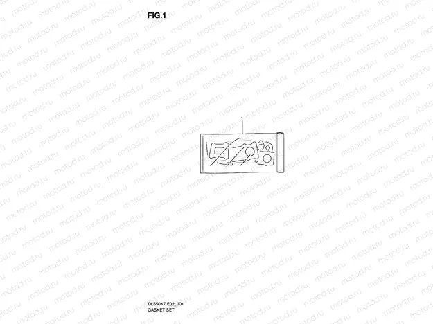1 - GASKET SET