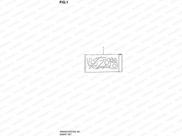 1 - GASKET SET