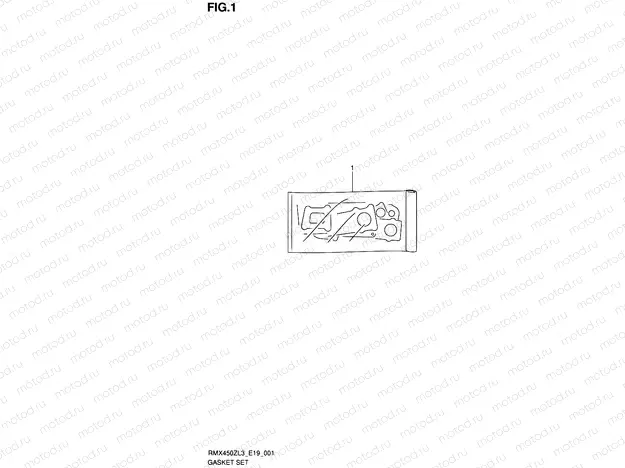 1 - GASKET SET