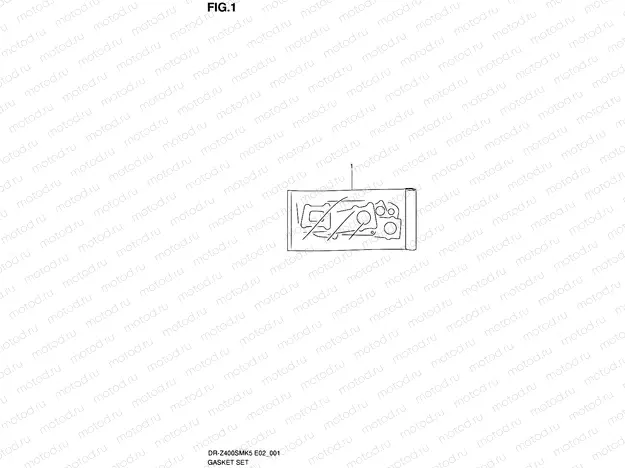 1 - GASKET SET