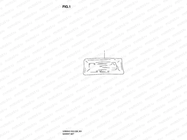 1 - GASKET SET