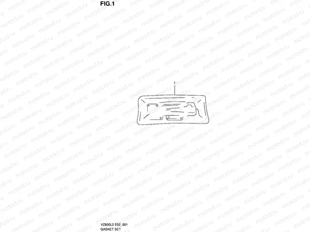 1 - GASKET SET