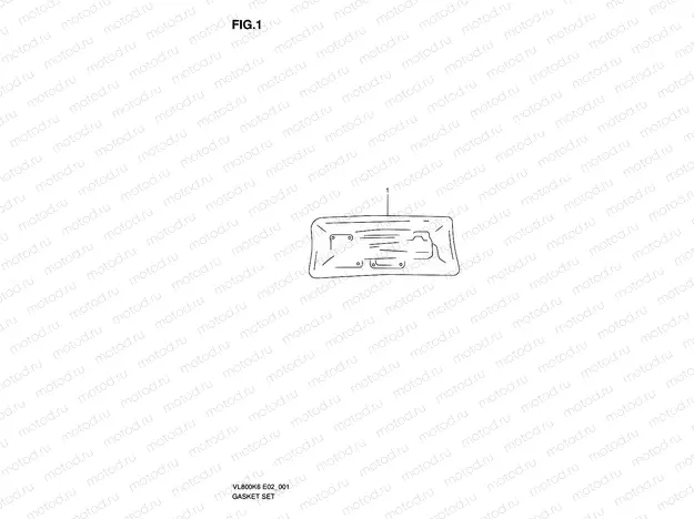1 - GASKET SET