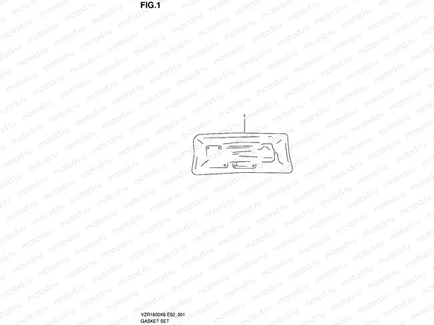 1 - GASKET SET