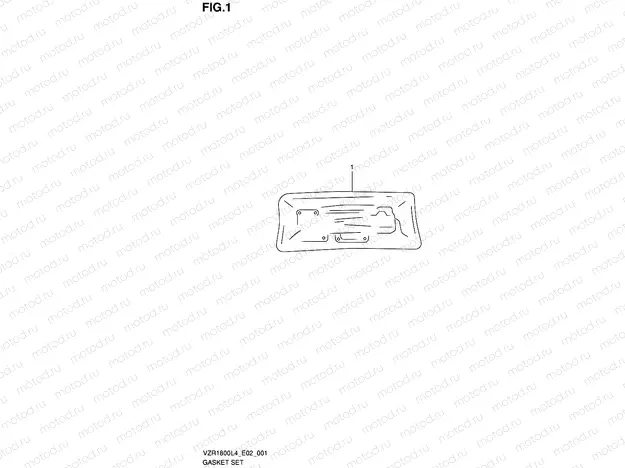 1 - GASKET SET
