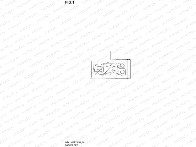 1 - GASKET SET