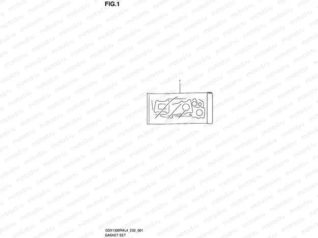 1 - GASKET SET