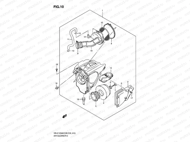 10 - AIR CLEANER
