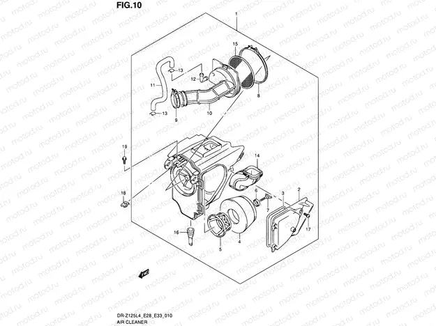 10 - AIR CLEANER