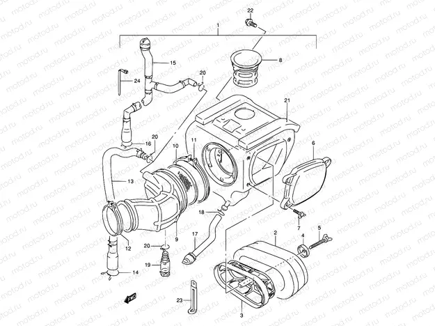 10 - AIR CLEANER