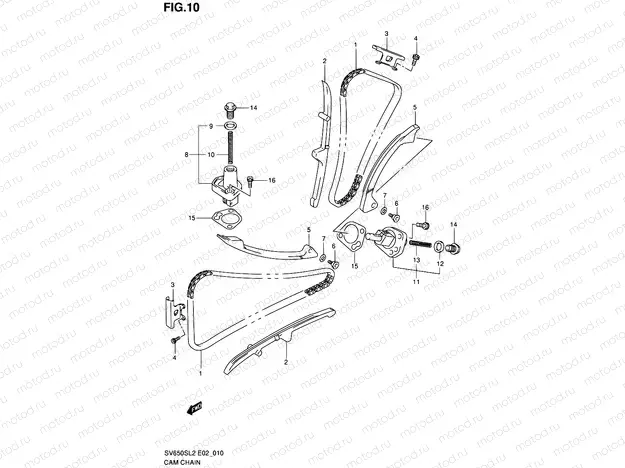 10 - CAM CHAIN