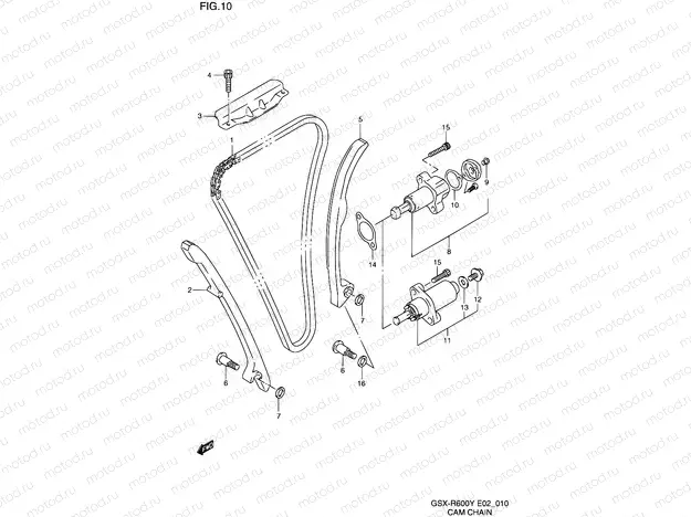 10 - CAM CHAIN