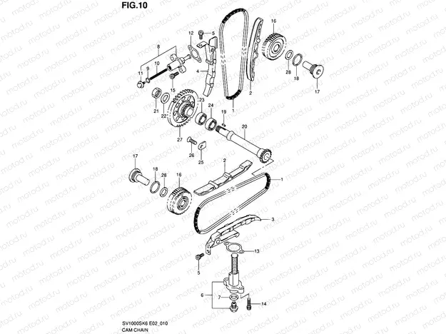 10 - CAM CHAIN