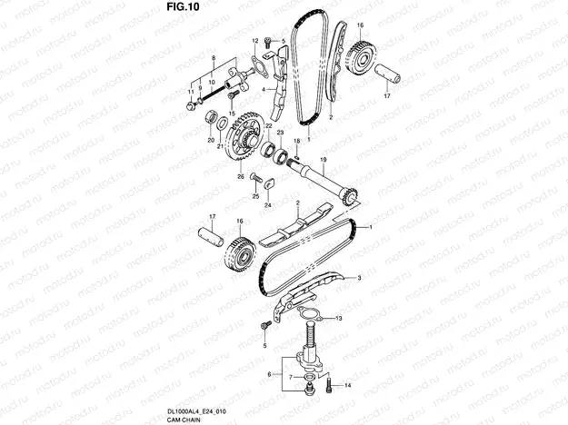 10 - CAM CHAIN