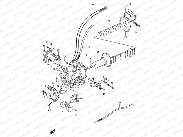 10 - CARBURETOR (FRONT)