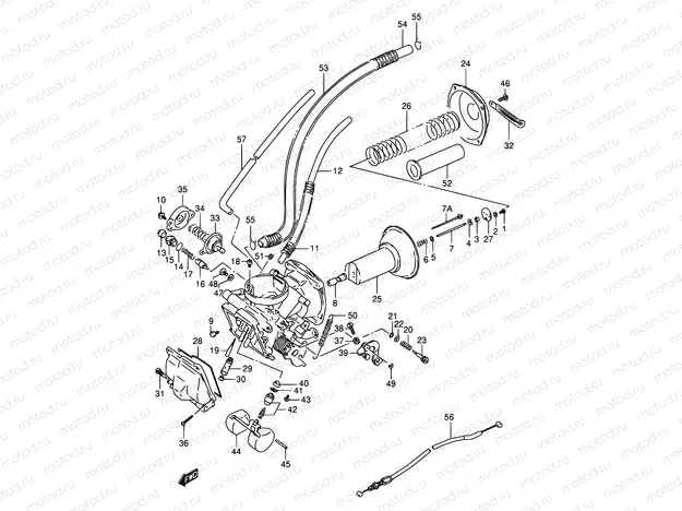 10 - CARBURETOR (FRONT)