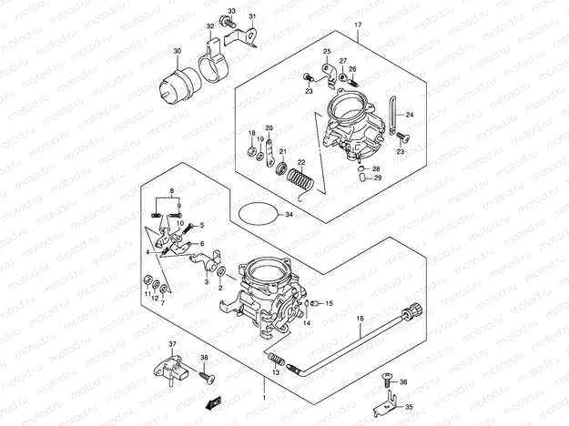 10 - THROTTLE BODY