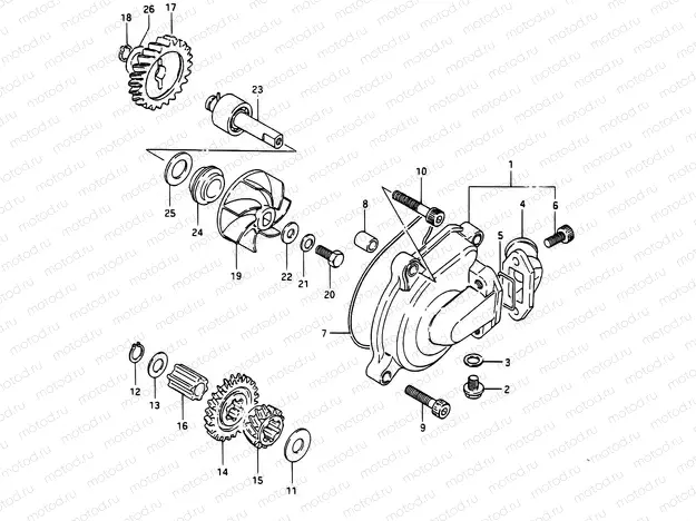 10 - WATER PUMP