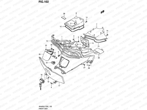 102 - FRONT BOX