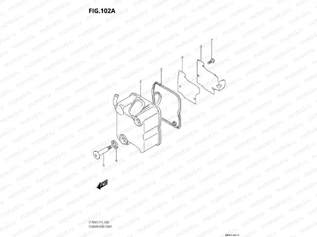 102A - CYLINDER HEAD COVER