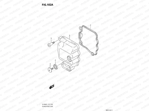102A - CYLINDER HEAD COVER