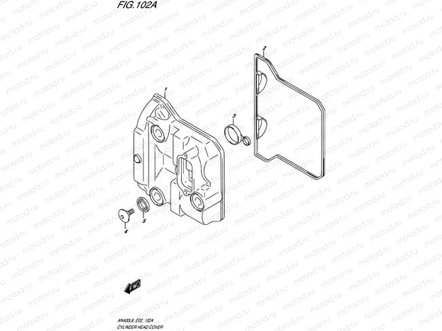 102A - CYLINDER HEAD COVER
