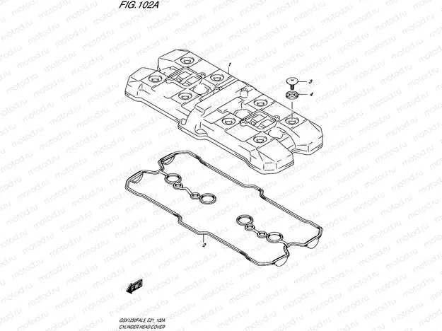 102A - CYLINDER HEAD COVER