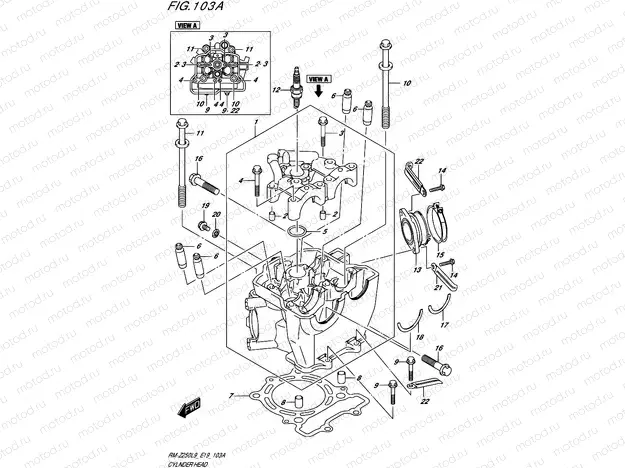 103A - CYLINDER HEAD
