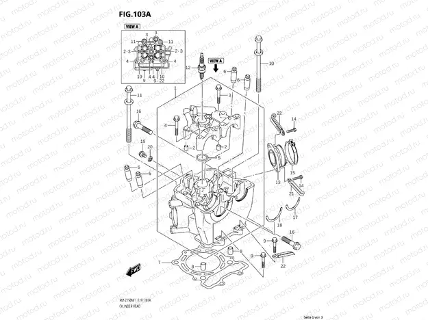 103A - CYLINDER HEAD