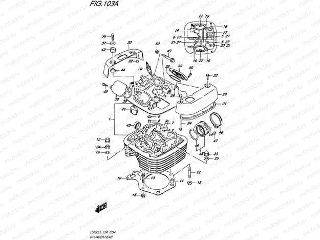 103A - CYLINDER HEAD