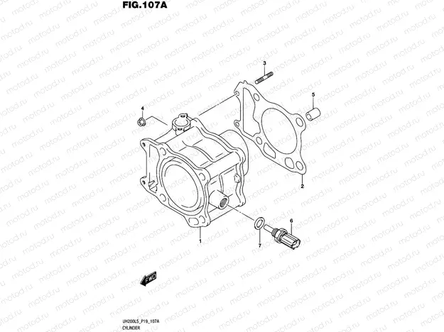 107A - CYLINDER