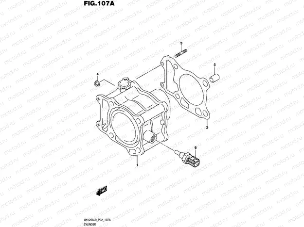 107A - CYLINDER